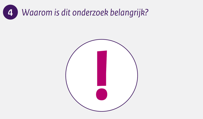 Waarom is dit onderzoek belangrijk?
