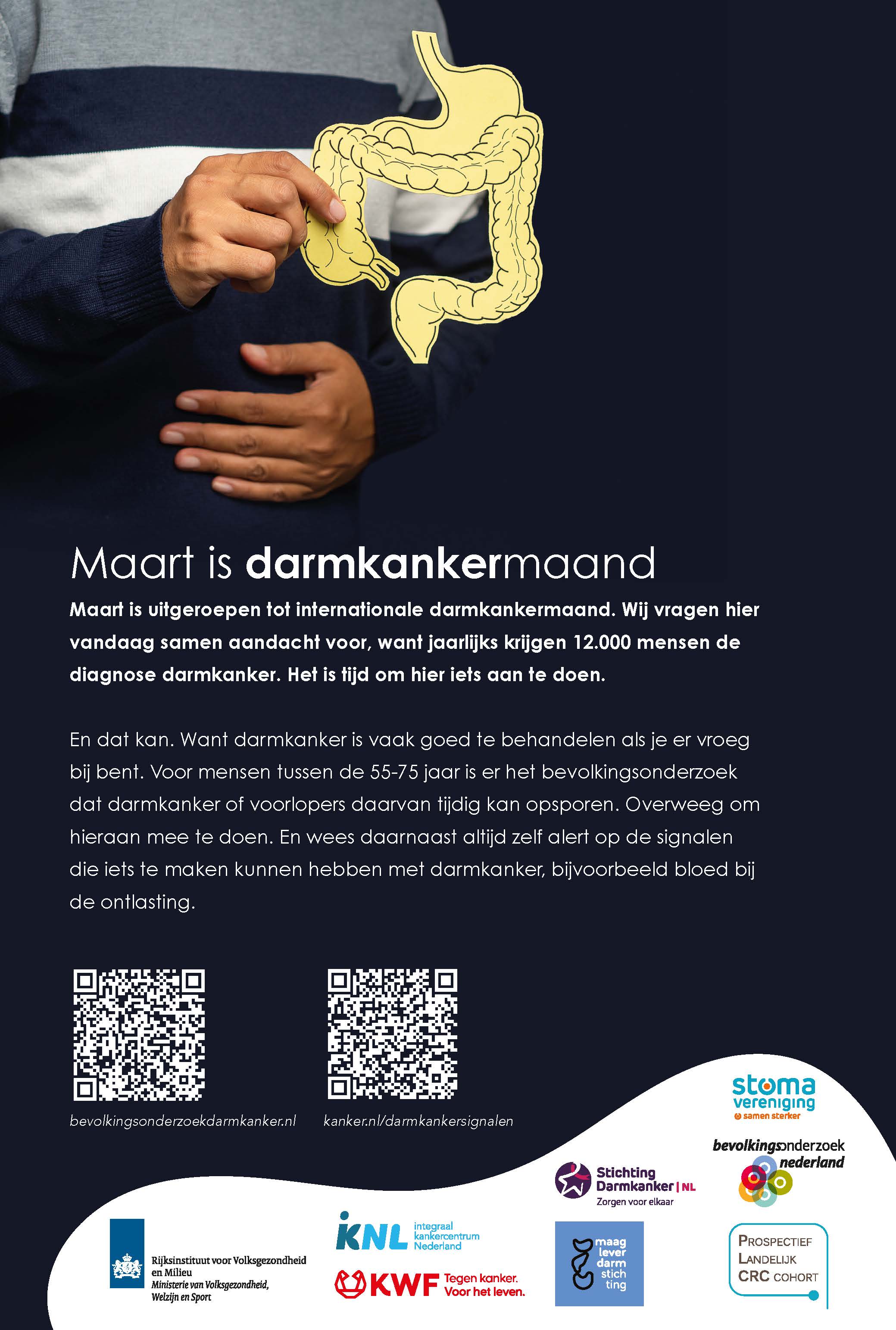 Advertentie AD darmkankermaand 2023